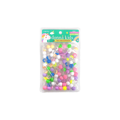 Donna Kids Two Tone Bead Value Pack #5957 Clear Pastel Asst