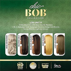 BUTTA CHIC BOB LACE WIG - LOB UNIT 11