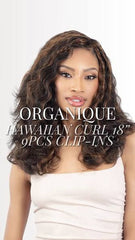 HH CLIP-INS 9PCS BURMESE CURL 18" (PEARLISH)