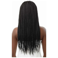 OUTRE-13X4 LACE FRONTAL WIG-KNOTLESS SQUARE PART BRAIDS 26"