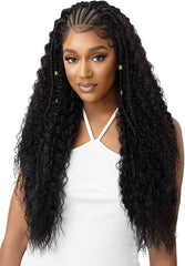 OUTRE - 13X4 LACE FRONTAL WIG - STITCH BRAID RIPPLE WAVE 30"
