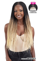 WL DIAMOND PART BRAID 28" HD LACE