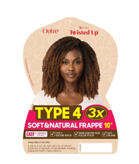 X-PRESSION - TWISTED UP - TYPE 4 SOFT&NATURAL FRAPPE 10" 3X