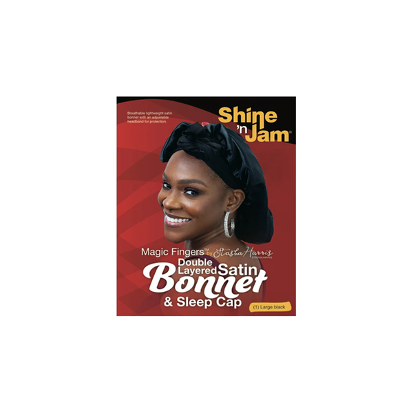 Ampro Shine'n Jam MF Satin Bonnet & Sleep Cap