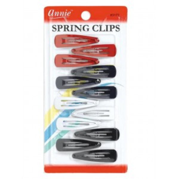 Annie 12Spring Clips Assorted Colors