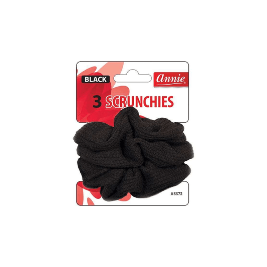 Annie 3Scrunchies Black