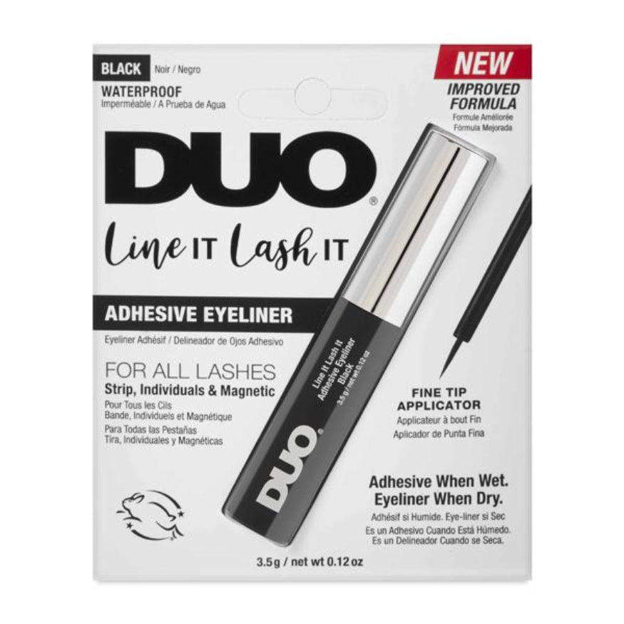 Ardell Duo Lash Adhesive/liner Line It Lash It #66949 Blk(0.12oz)-