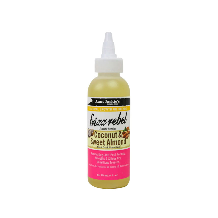 Aunt jackie's Frizz Rebel coconut/Sweet Almond oil 4oz