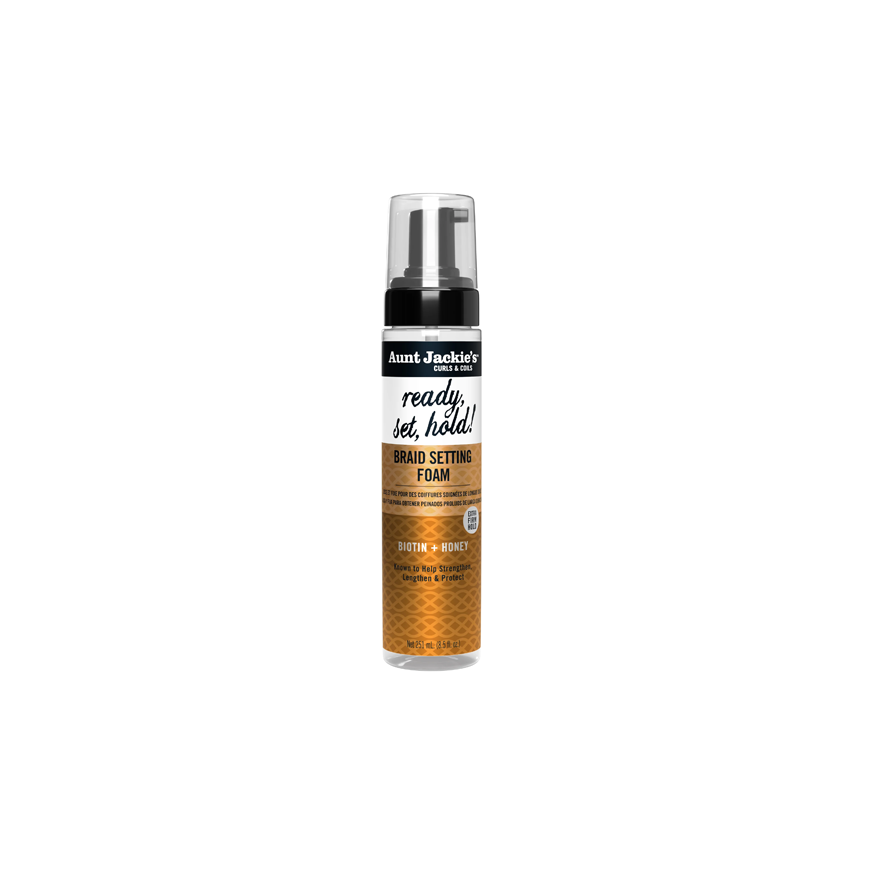 Aunt Jackies Ready Set Hold Braid Setting Foam