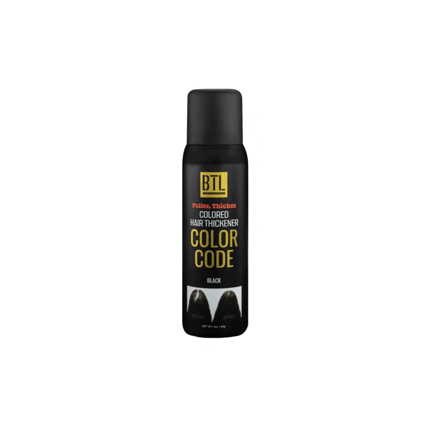 BTL Color Code Hair Thickene -Jet Black (3 oz)