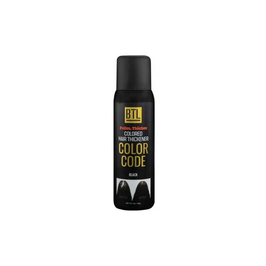 BTL Color Code Hair Thickene -Jet Black (3 oz)