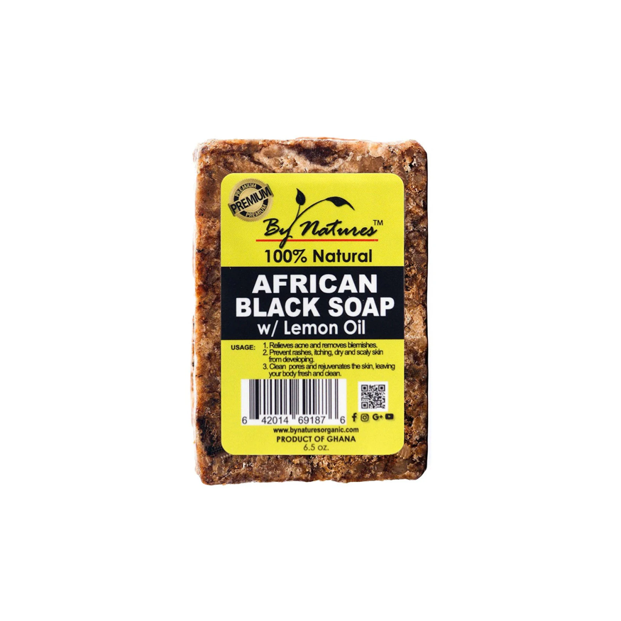 By Natures Africa Black Soap With BCO