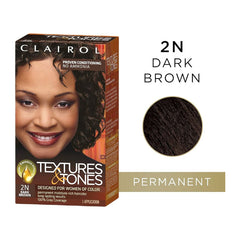 Clairol texture tone color 2N