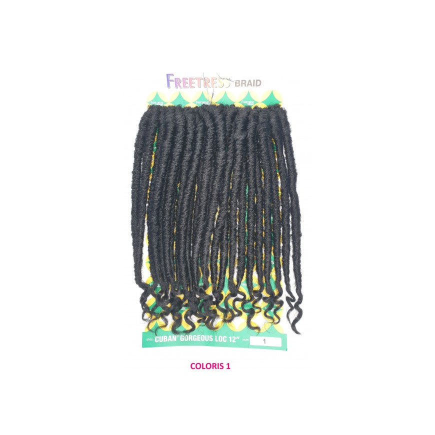 F/B 2X CUBAN GODDESS LOC 12"