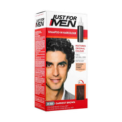 JUST FOR MEN HAIR COLOR DARKEST BROWN