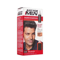 JUST FOR MEN HAIR COLOR REAL BLACK