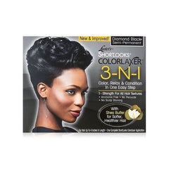 Lusters Short looks 3-N-1 Relaxer Black