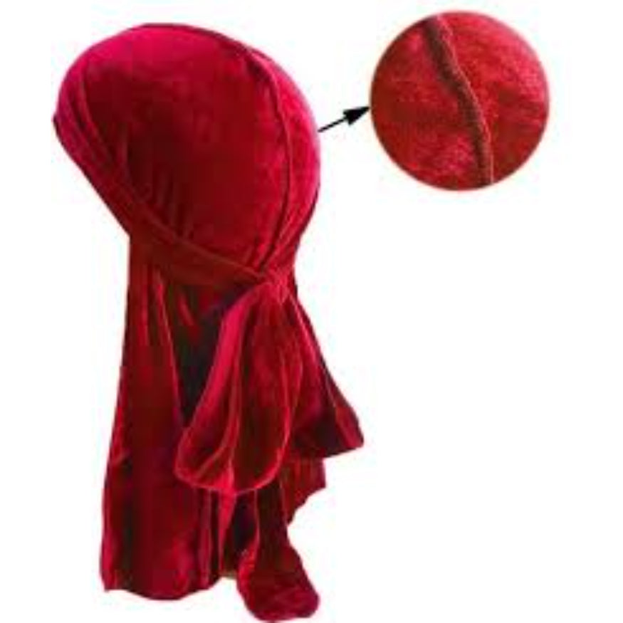 Magic SS Velvet Deep Wave Durag 4803 Red