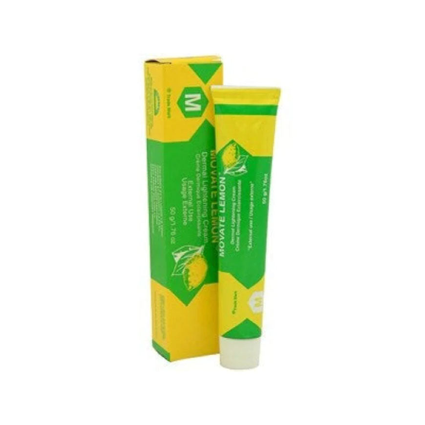 Movate lemon cream tube