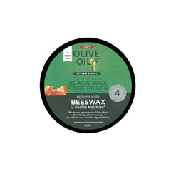 Organic Root Olive Oil Black Wax Edge Filler(4.95 oz)6pk