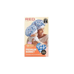 Red 2in1 Mommy & Me Premium Bonnet