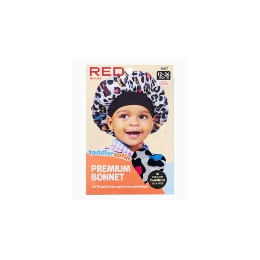Red Kids Premium Bonnet