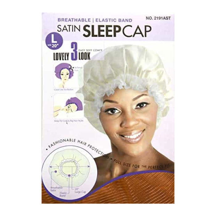 Satin sleep cap no.2191AST