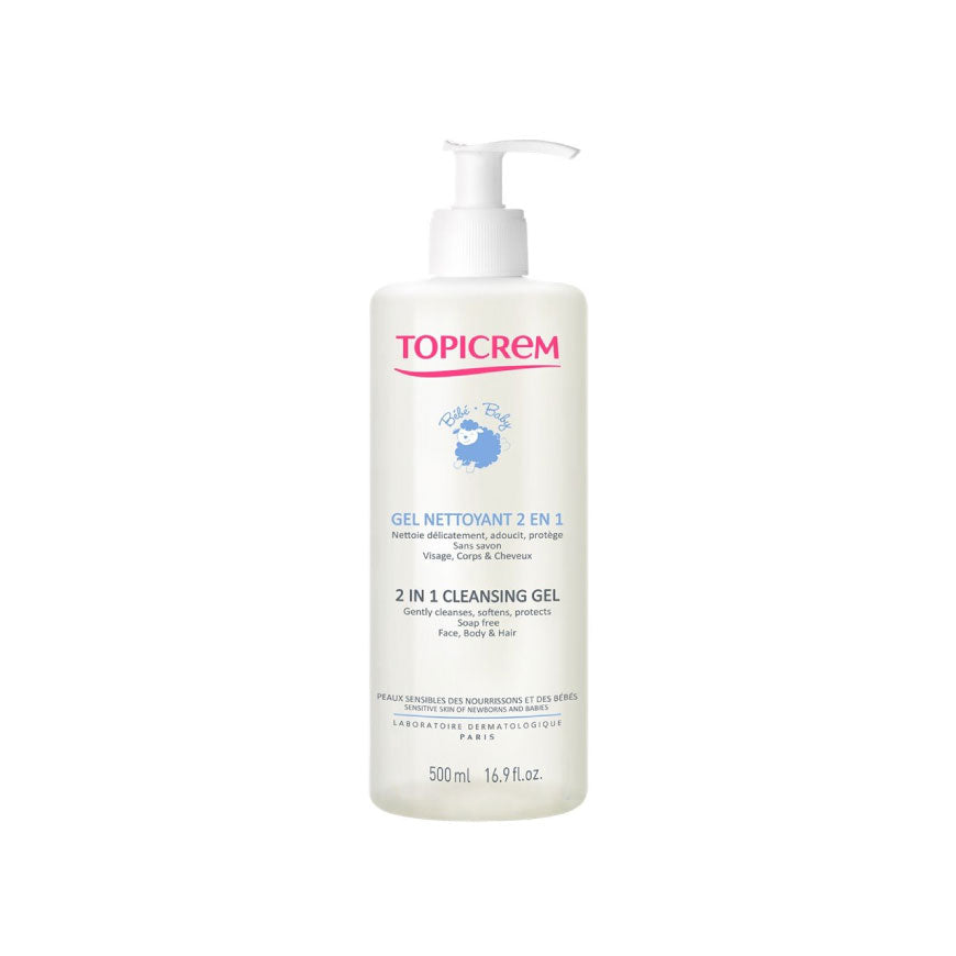 Topicrem 2-1 Cleansing Gel For baby 500ml