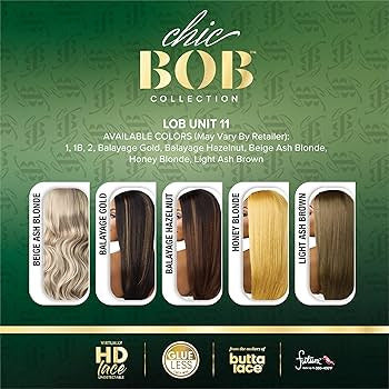 BUTTA CHIC BOB LACE WIG - LOB UNIT 11