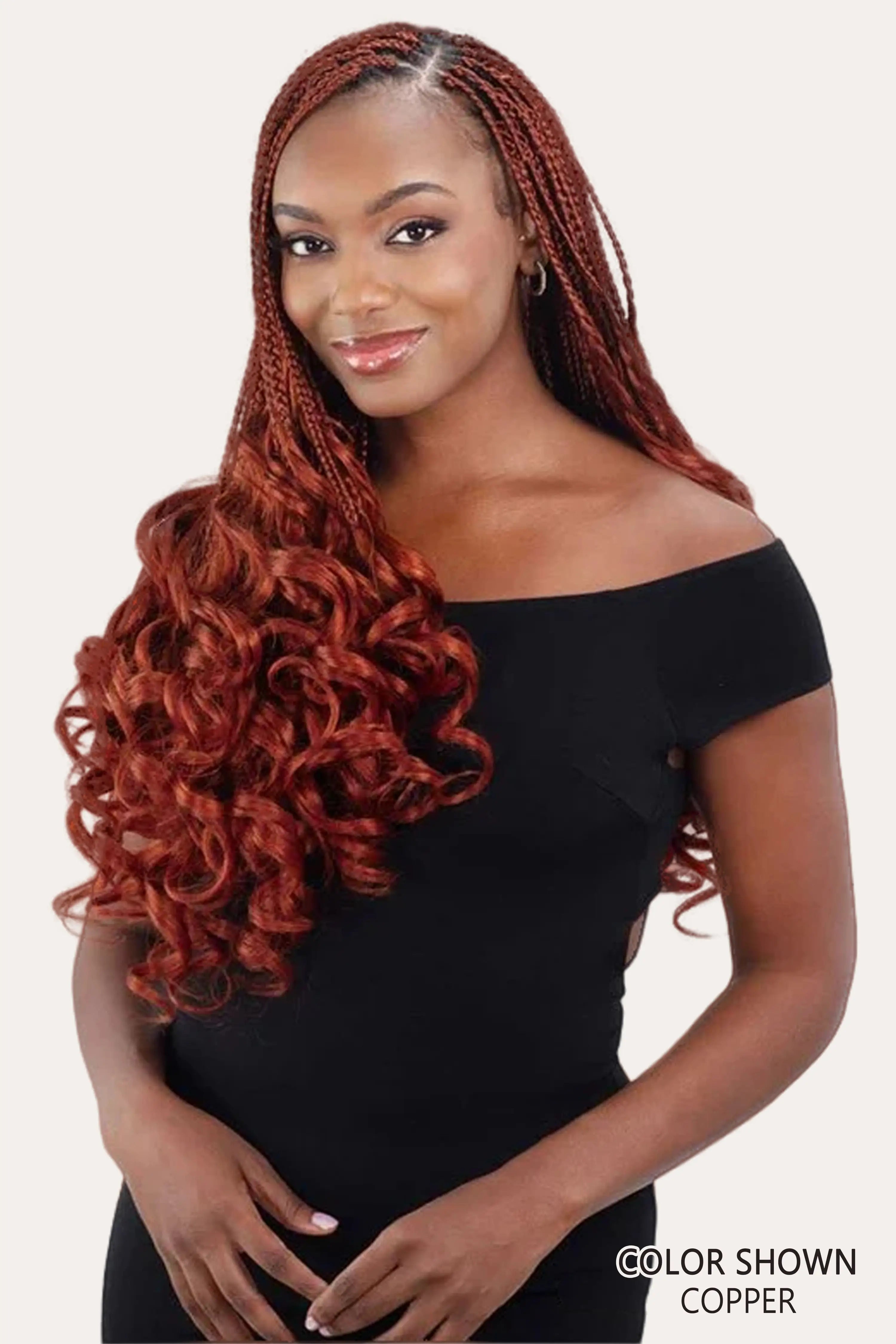 FB 4X FRENCH CURL BRAID 18"