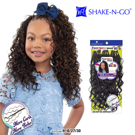 FB KIDS-DEEP CURL BOHO BRAIDS 10"