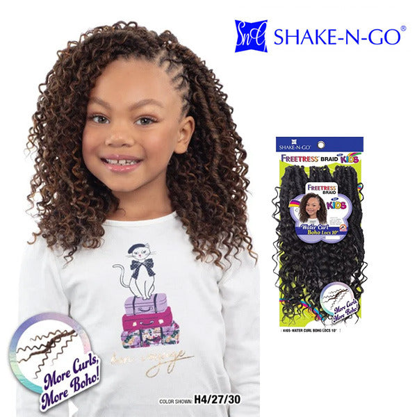 FB KIDS-WATER CURL BOHO LOCS 10"