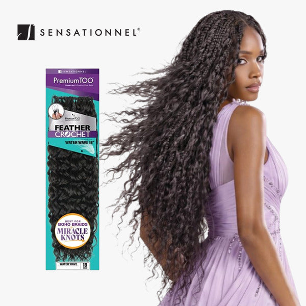 HH FEATHER CROCHET-WATER WAVE 18" (PREMIUM TOO)