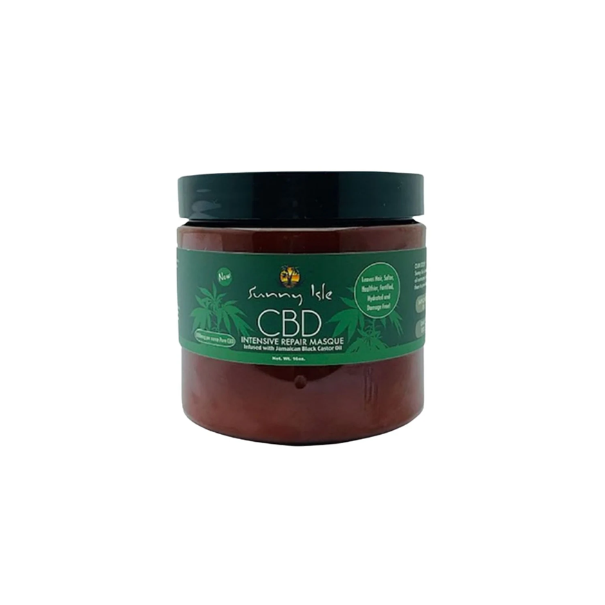 Sunny-isle-cbd-intensive-repair-masque-16oz