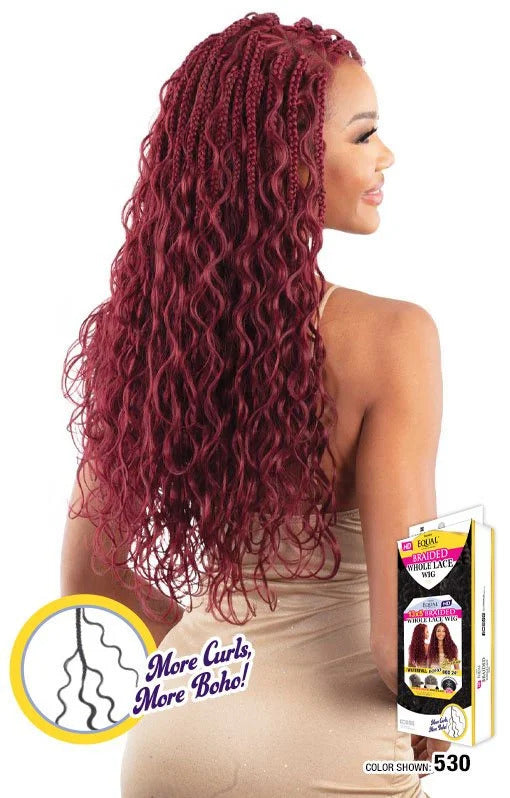 WL WATERFALL BOHO BOX 24" HD WHOLE LACE