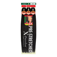X-PRESSION BRAID-PRE STRETCHED BRAID 42" 3X
