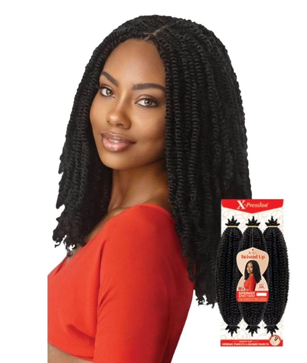 X-PRESSION - TWISTED UP - SPRINGY AFRO TWIST 24" 3X